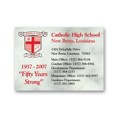 USA Made Premium UV Window Micro-Suction Cling Decal (2.5"x3.5") Rectangle