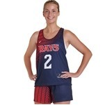 Juice Single-Ply Reversible Racerback Pinnie